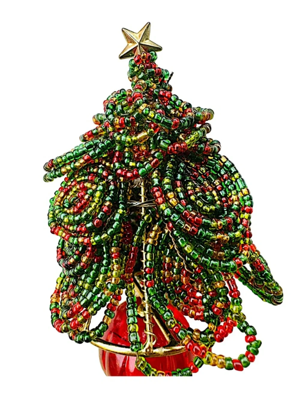 PIER 1 IMPORTS Wine Bottle Stopper 7” Christmas Tree